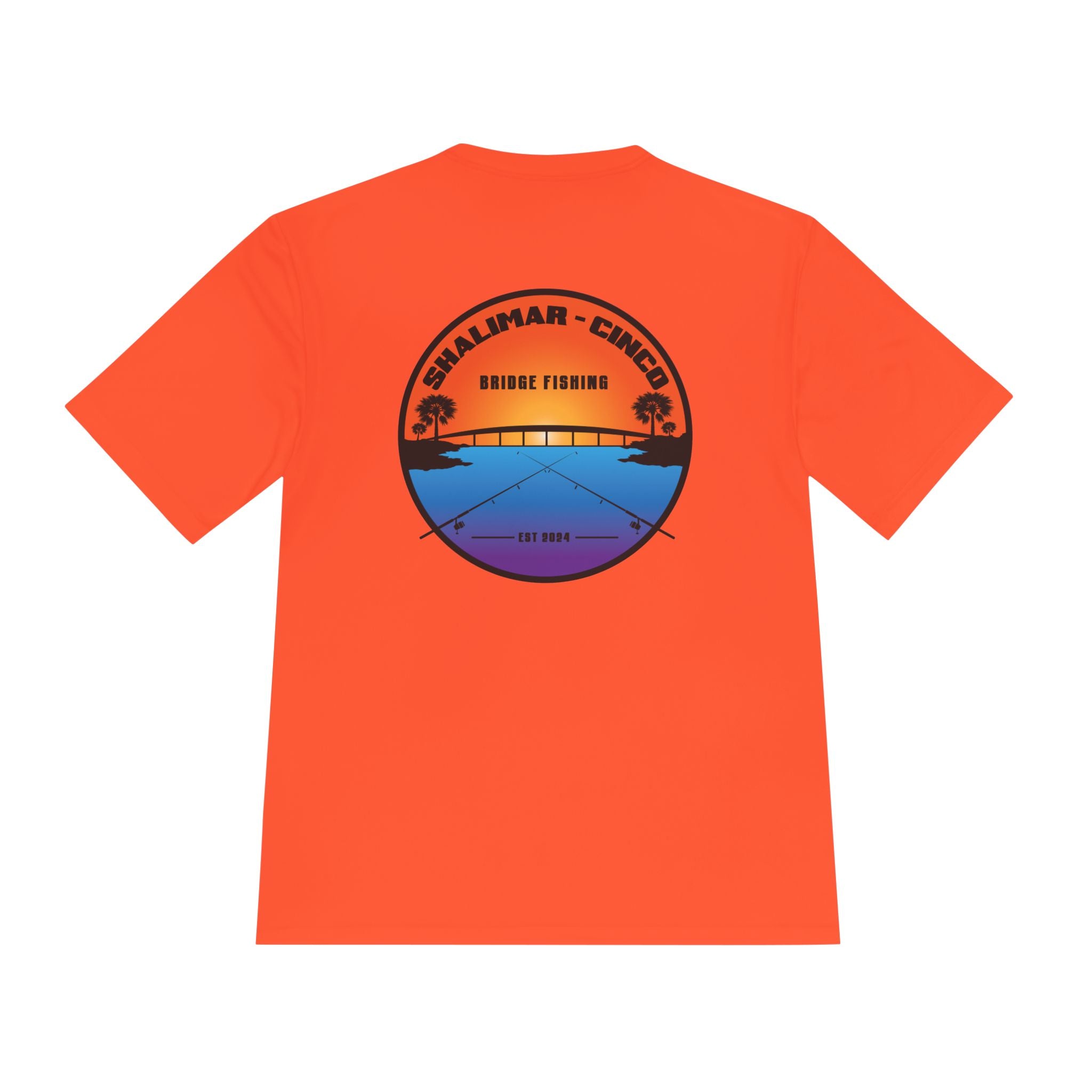 Performance Tee — Shalimar/Cinco Bridge Fishing