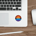 Shalimar Cinco Bridge Fishing Die-Cut Sticker/Decal